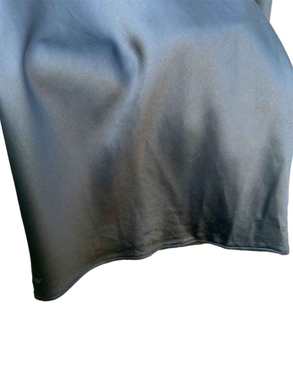 Reformation Gale Satin Mid Rise Bias Pants Pull On L READ - Picture 5 of 8